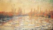 Ice Thawing on the Seine, Claude Monet